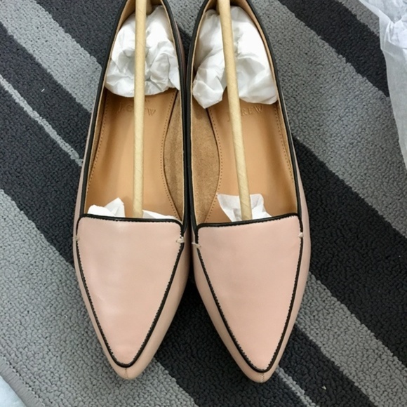 J. Crew Shoes - NIB J CREW leather loafers in blush 7
